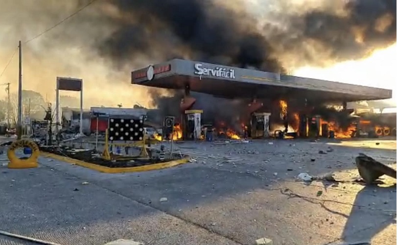 Confirman 2 muertos y 4 heridos por explosión en gasolinera de Tula