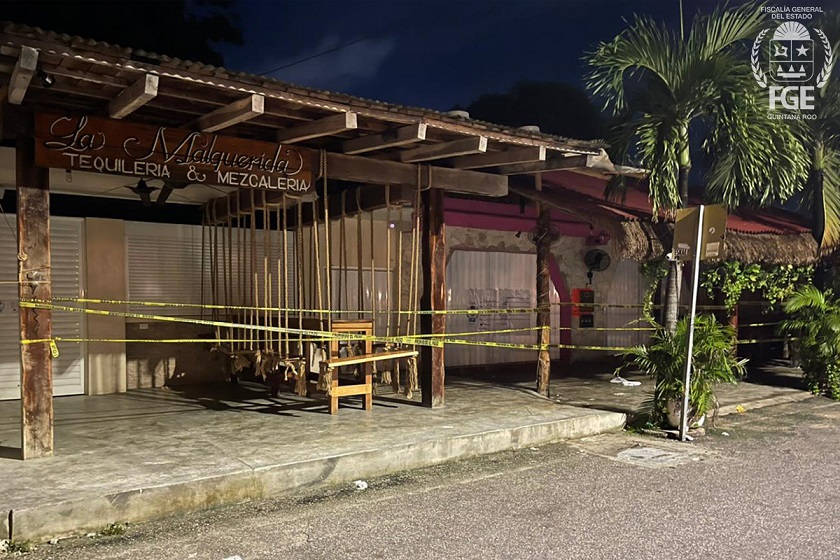 Balacera deja 2 turistas muertos en restaurantes de Tulum