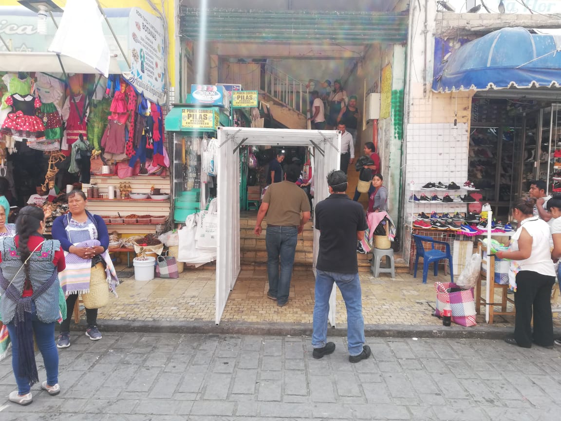 Tehuacán suspende colocación de cabinas sanitizantes