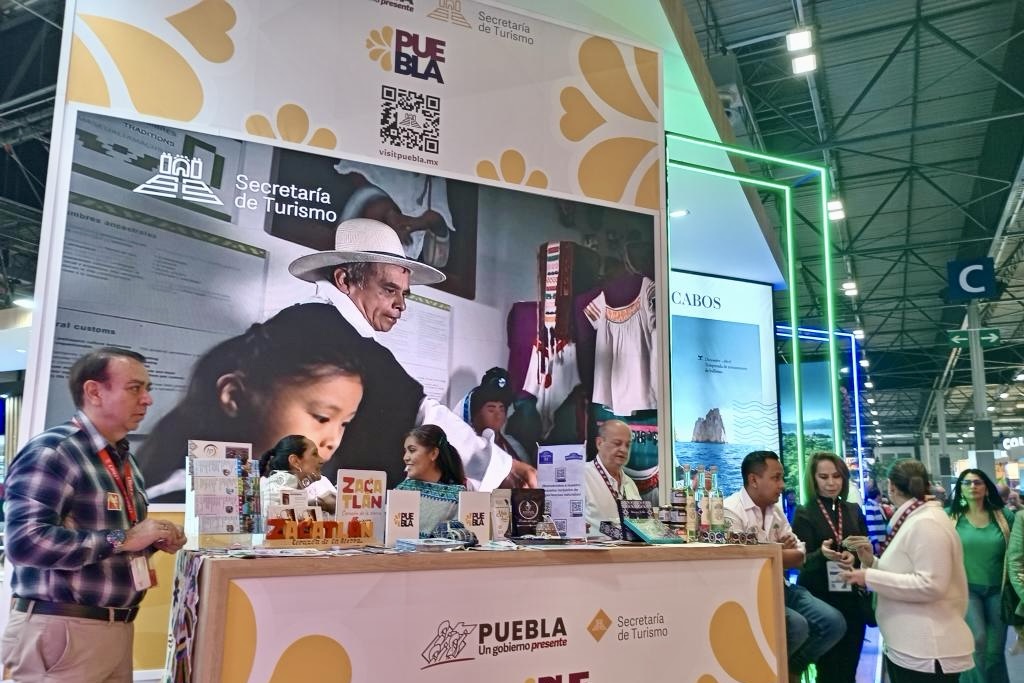 Puebla, destino atractivo para turistas internacionales que asistieron a FITUR, España