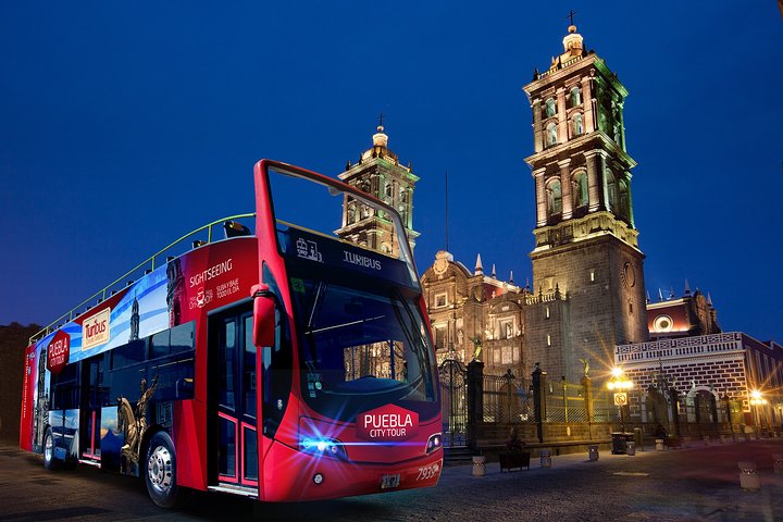 Vive 7 experiencias en el Turibus Puebla City Tour