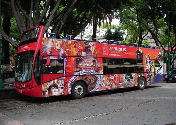 Turibús se reactiva de jueves a domingo en Puebla