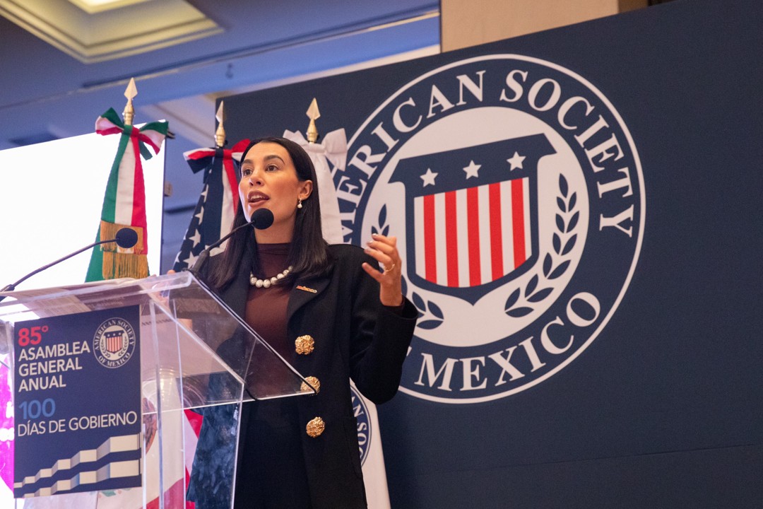 Josefina Rodríguez presenta ante la American Society of Mexico plan de turismo nacional