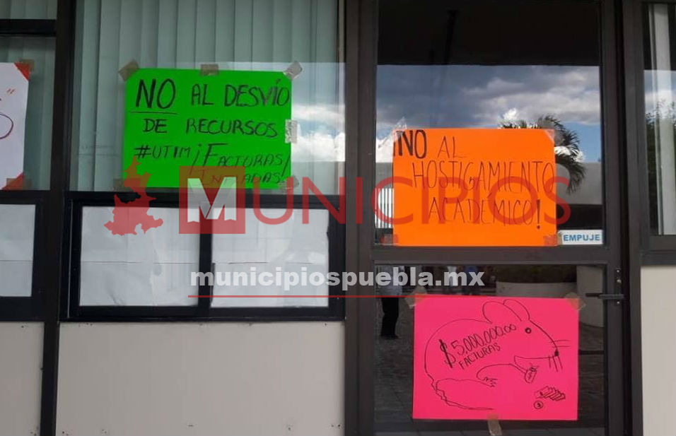 Estudiantes del UTIM se manifiestan contra rectora