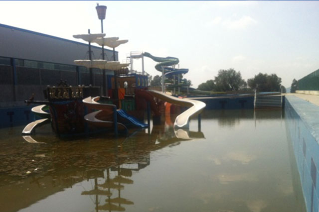 Carece de agua y drenaje unidad deportiva de Texmelucan | Municipios Puebla  | Noticias del estado de Puebla