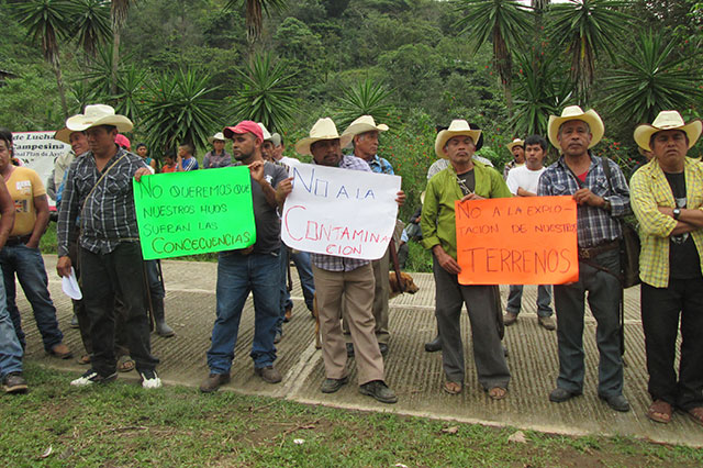 Habitantes de 3 municipios se unen contra hidroeléctrica Puebla 1