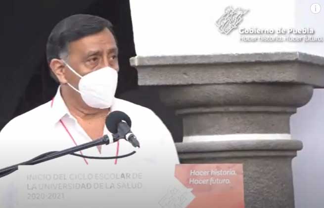 EN VIVO Inician clases en la Universidad de la Salud del Estado de Puebla