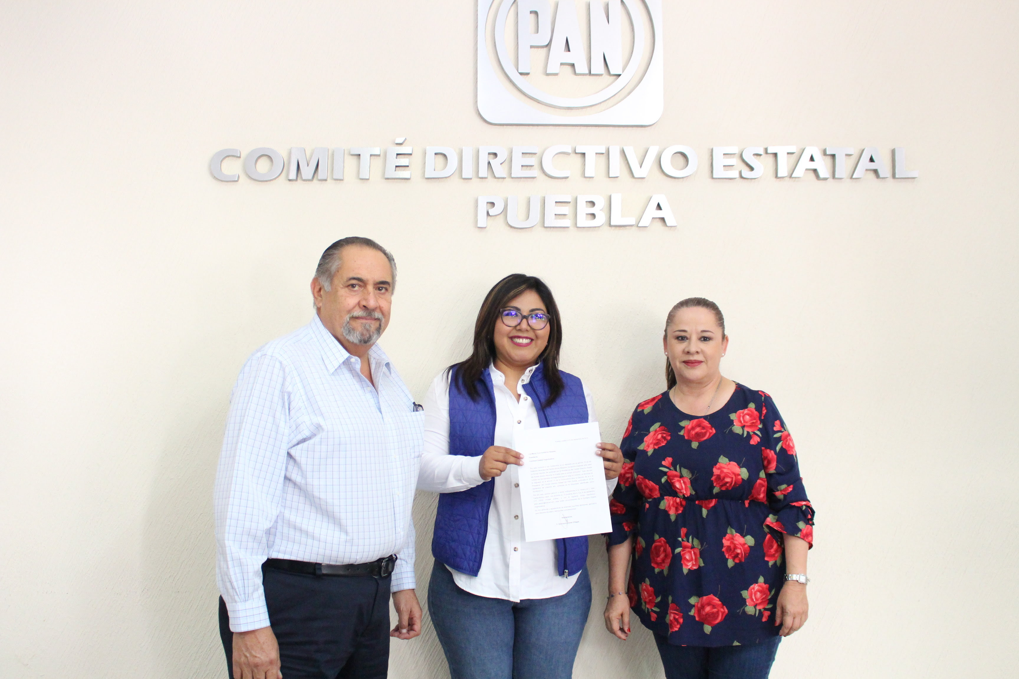 Genoveva Huerta va por la dirigencia del PAN en Puebla