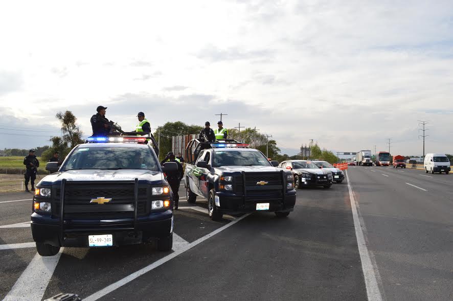 Implementan operativo de vigilancia en la autopista Puebla-Tehuacán