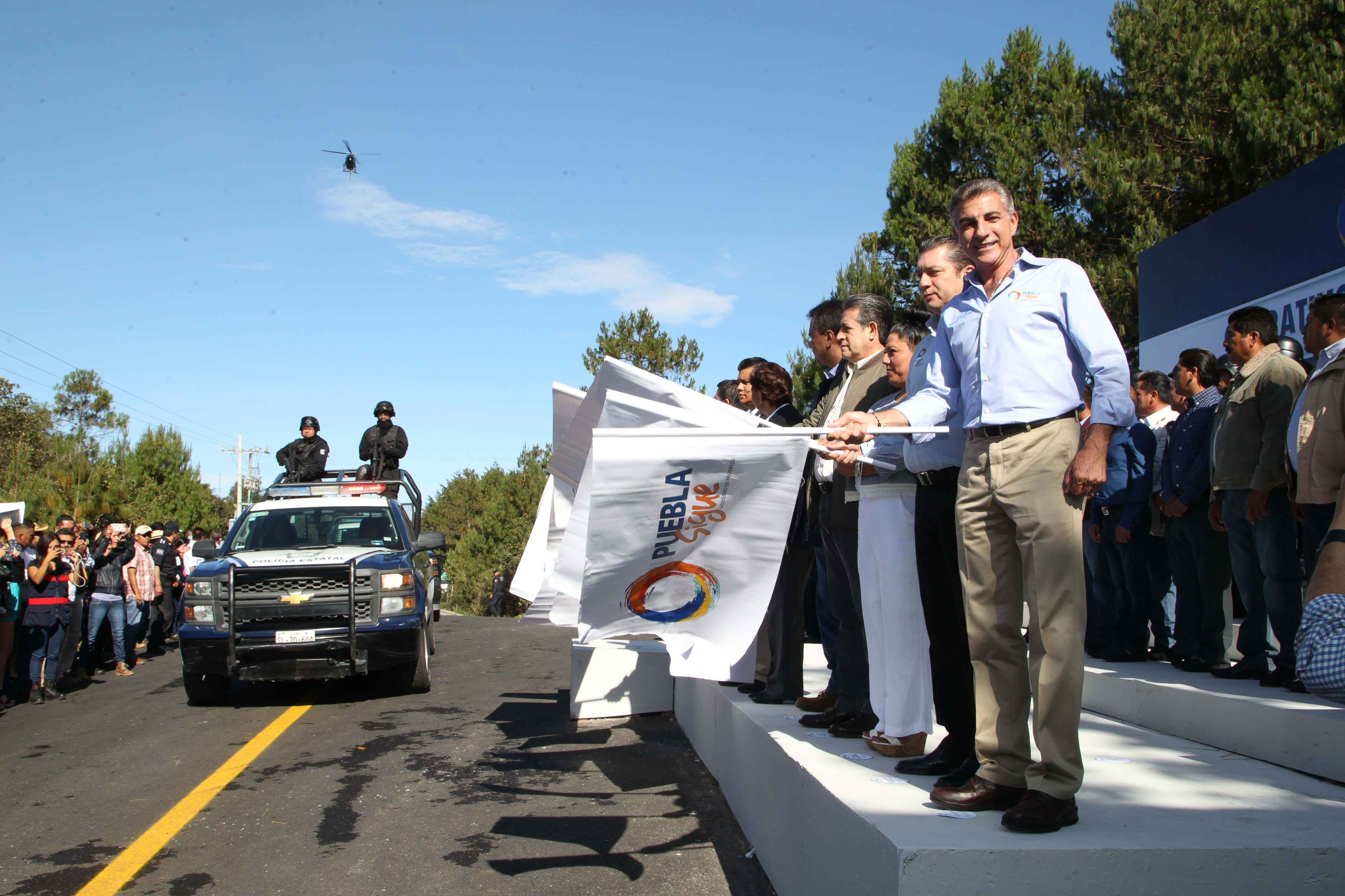 Refuerzan seguridad en Sierra Norte con operativo Zaragoza