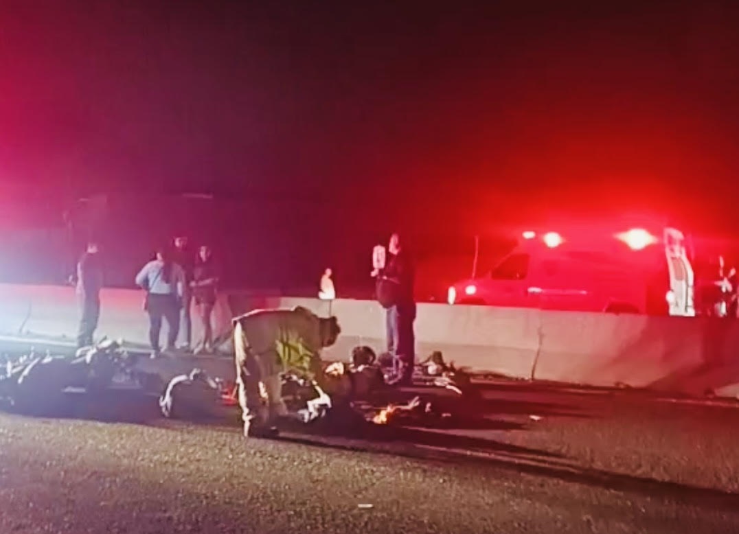 Jóvenes se accidentan en límites de Atlixco y Huaquechula