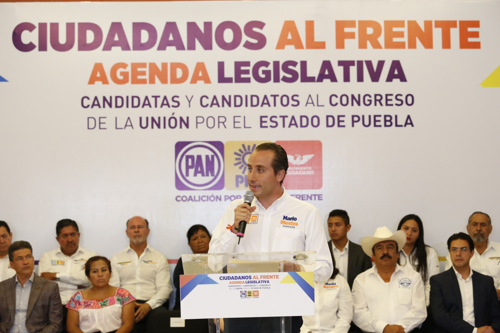 Candidatos del Frente presentan su agenda legislativa