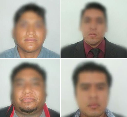 Detienen a 4 falsos policías ministeriales en Texmelucan 