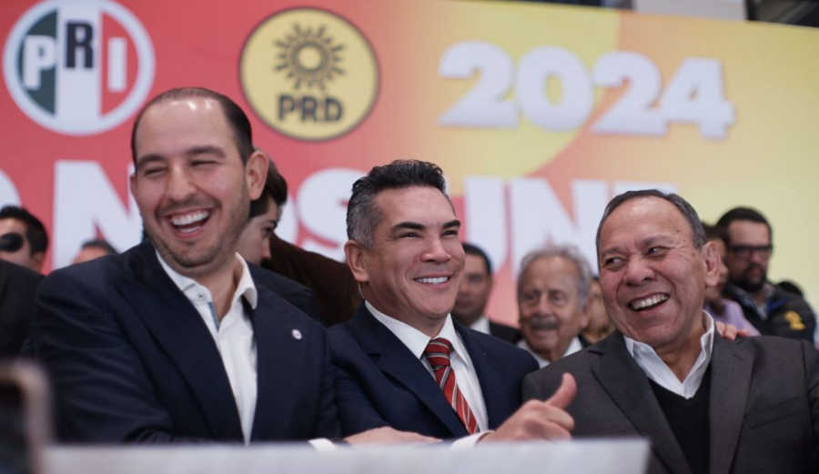 Líderes de alianza Va por México, aseguran que van juntos para procesos electorales 2023 y 2024
