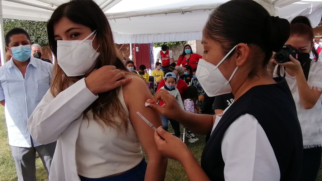 Se acaba la vacuna contra la influenza en el Centro de Salud Urbano de Tehuacán