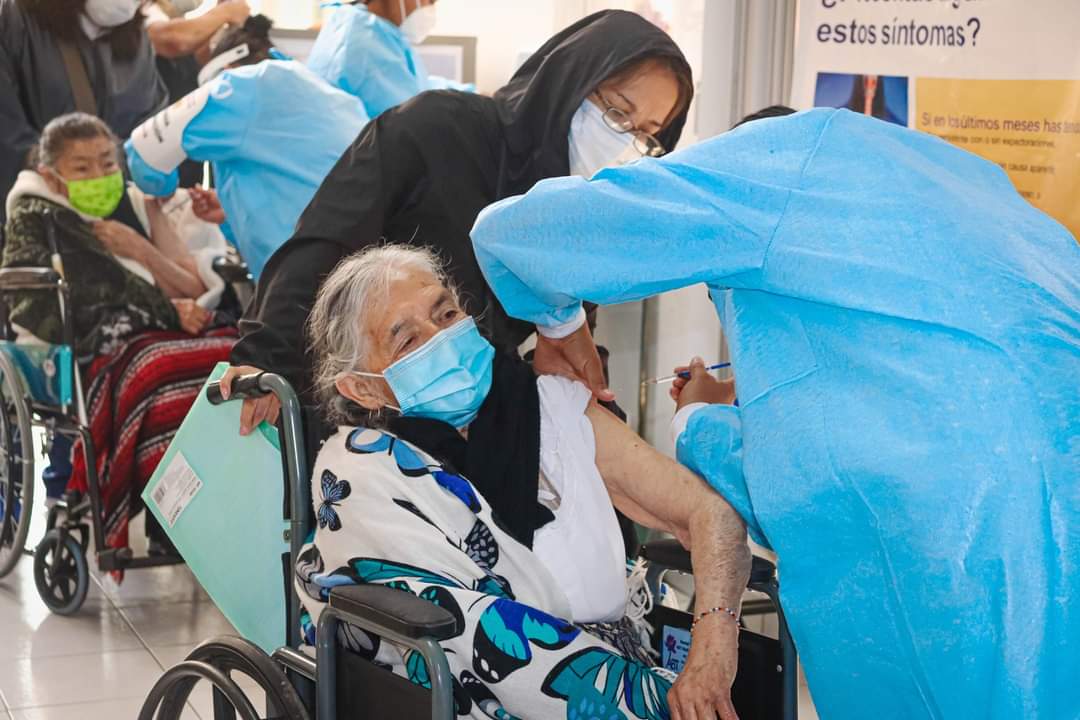 Municipios de la zona de Texmelucan finalizan primera y segunda etapa de vacunación Covid