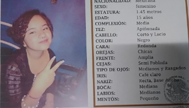 Valeria de 15 años desapareció en la colonia Loma Linda en Puebla