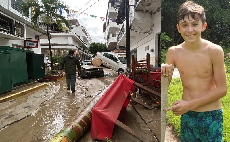 Hallan sin vida a niño español que desapareció en Puerto Vallarta
