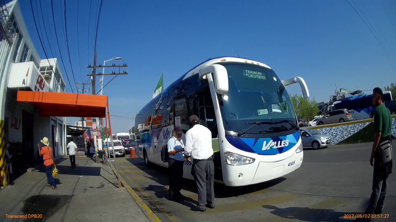 Abuelito sufre fractura al caer de autobús de pasajeros en Tecamachalco 