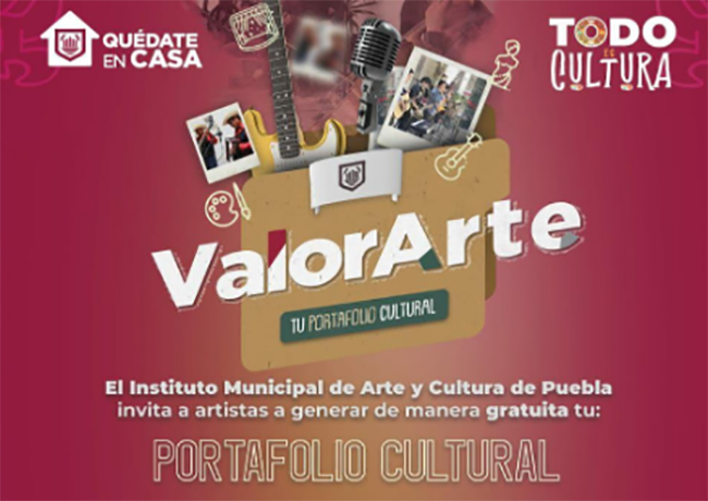 IMACP facilita portafolio para artistas poblanos