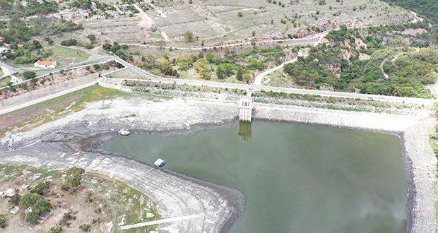 Se secan las presas de Puebla: cuatro, por abajo del 50% de su capacidad