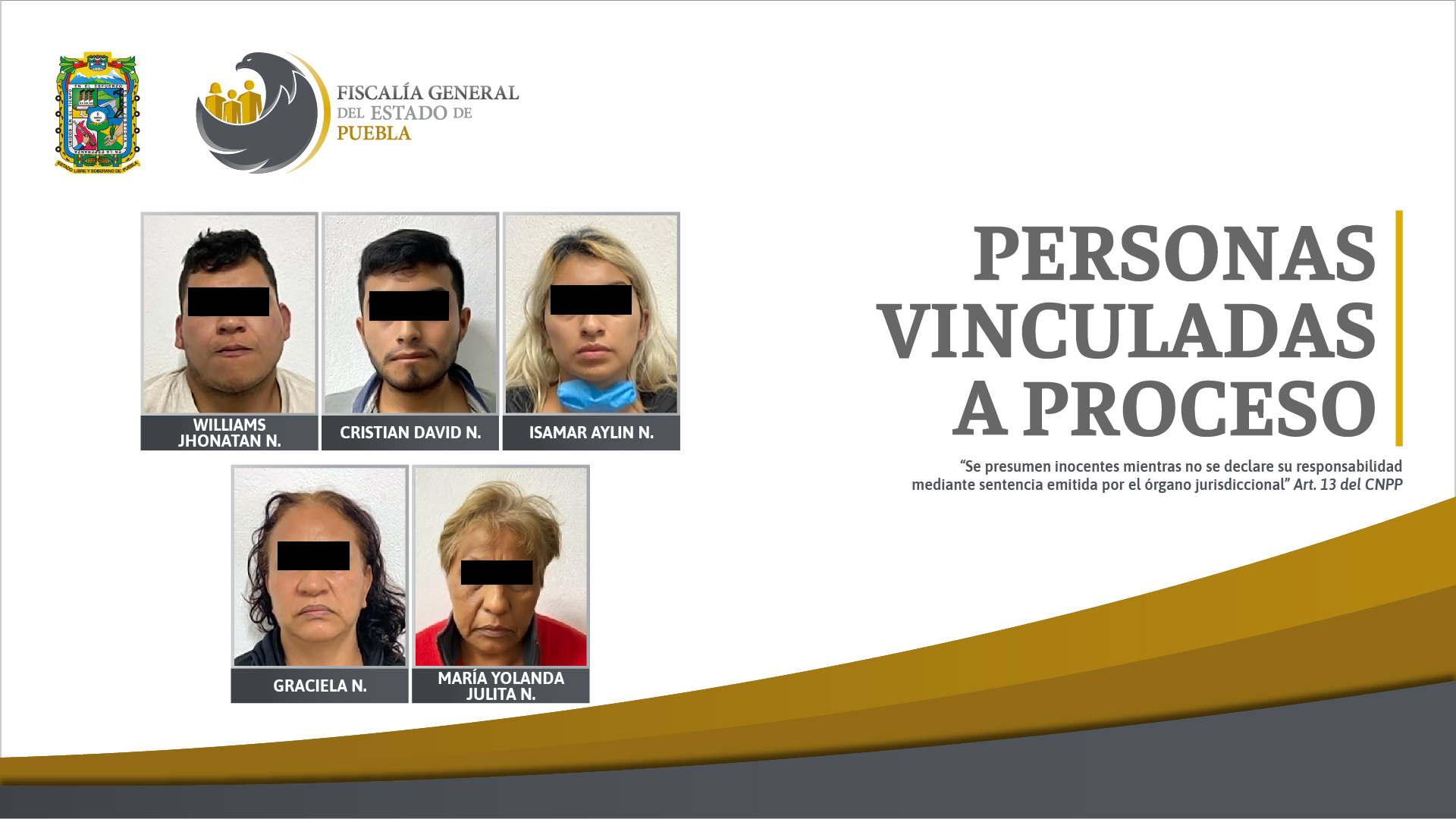 Atrapan a 5 secuestradores al cobrar 35 mp por rescate en Puebla