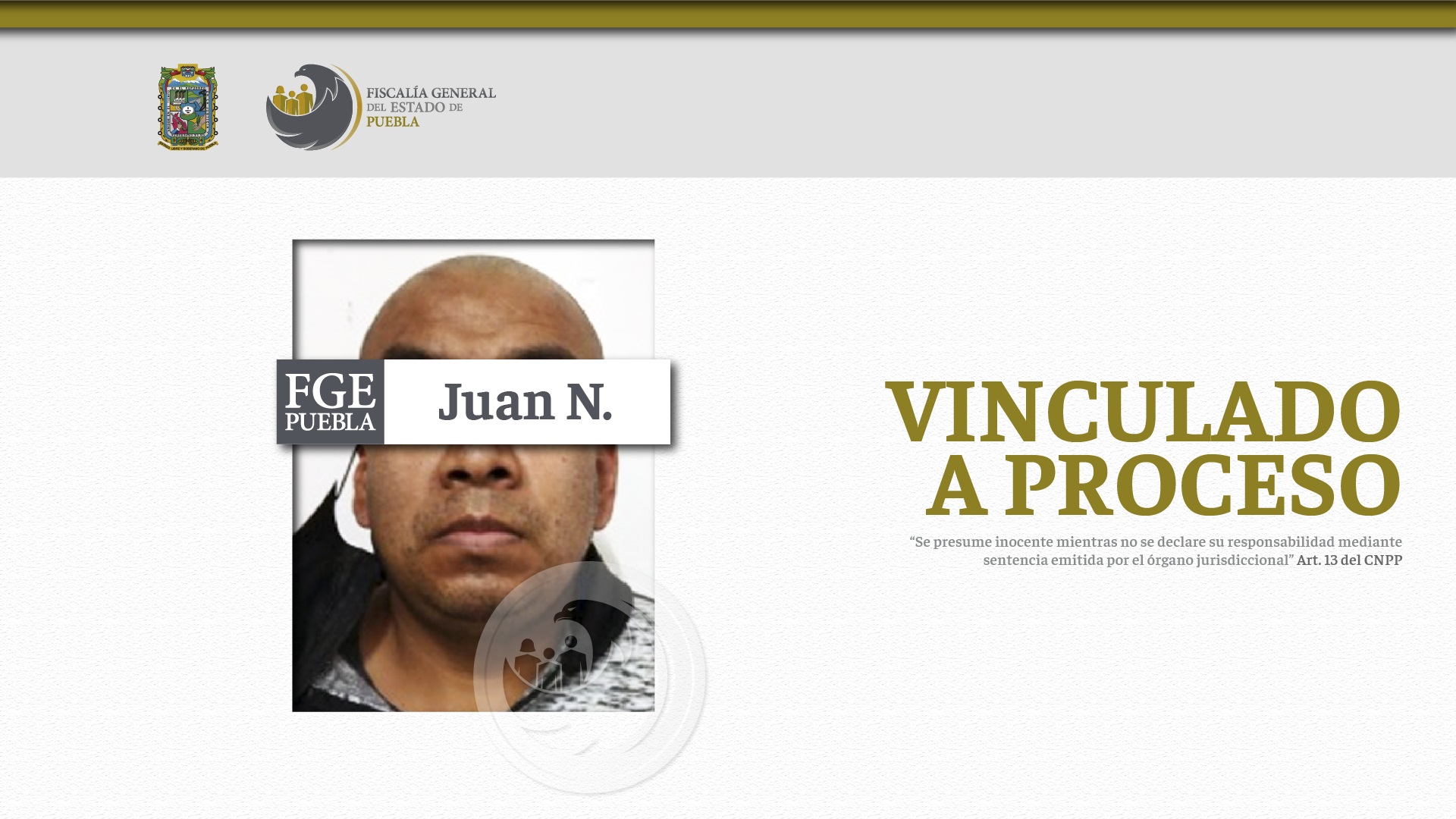 Vinculan a proceso al feminicida de la Romero Vargas 