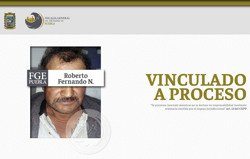 Roberto va a prisión por abuso sexual a niña de 10 años en Puebla