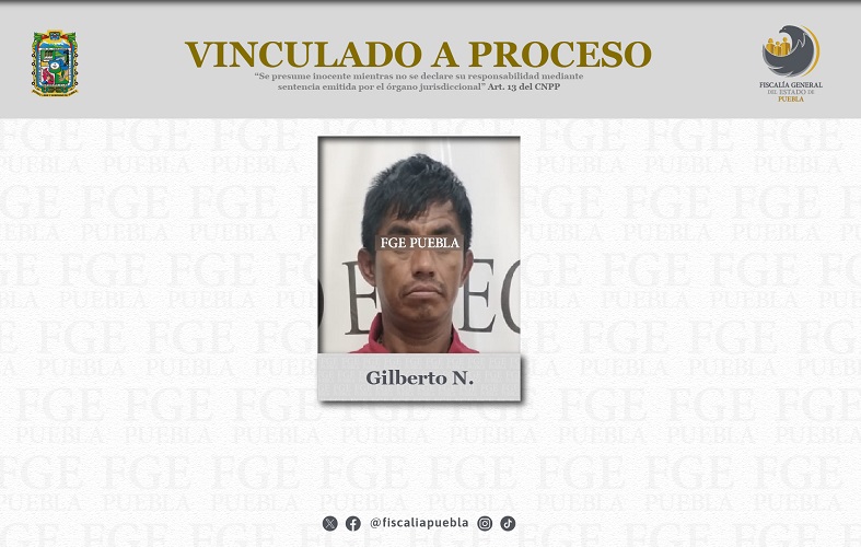 Gilberto asfixió y mató a su pareja frente a su hija en Tehuacán