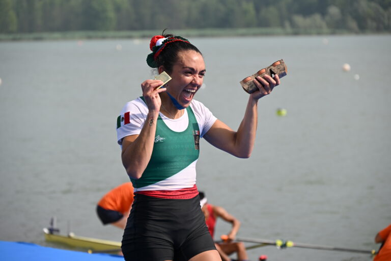 Kenia Lechuga conquista oro en Italia