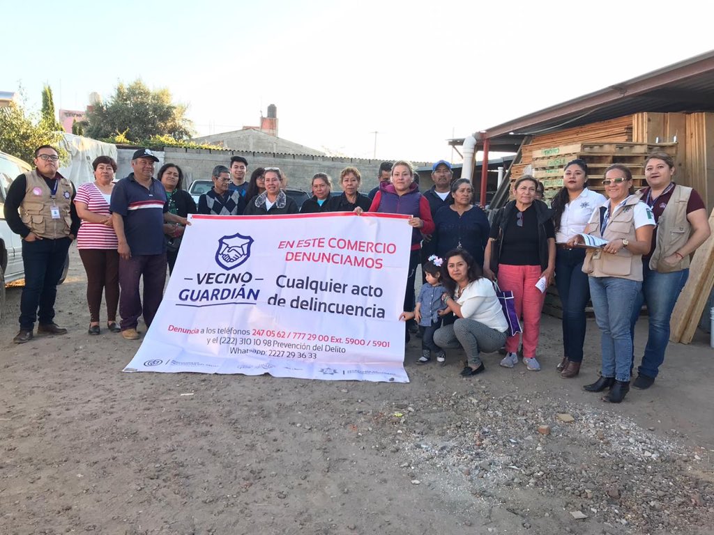 Conforman 152 comités de Vecino Guardián en San Pedro Cholula