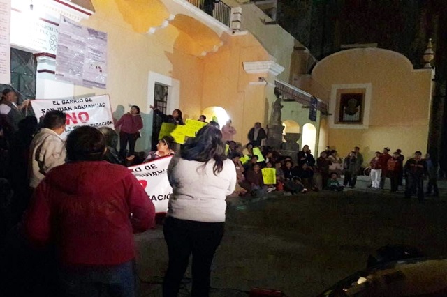 Barrios exigen explicación a Paisano por privatización de agua potable