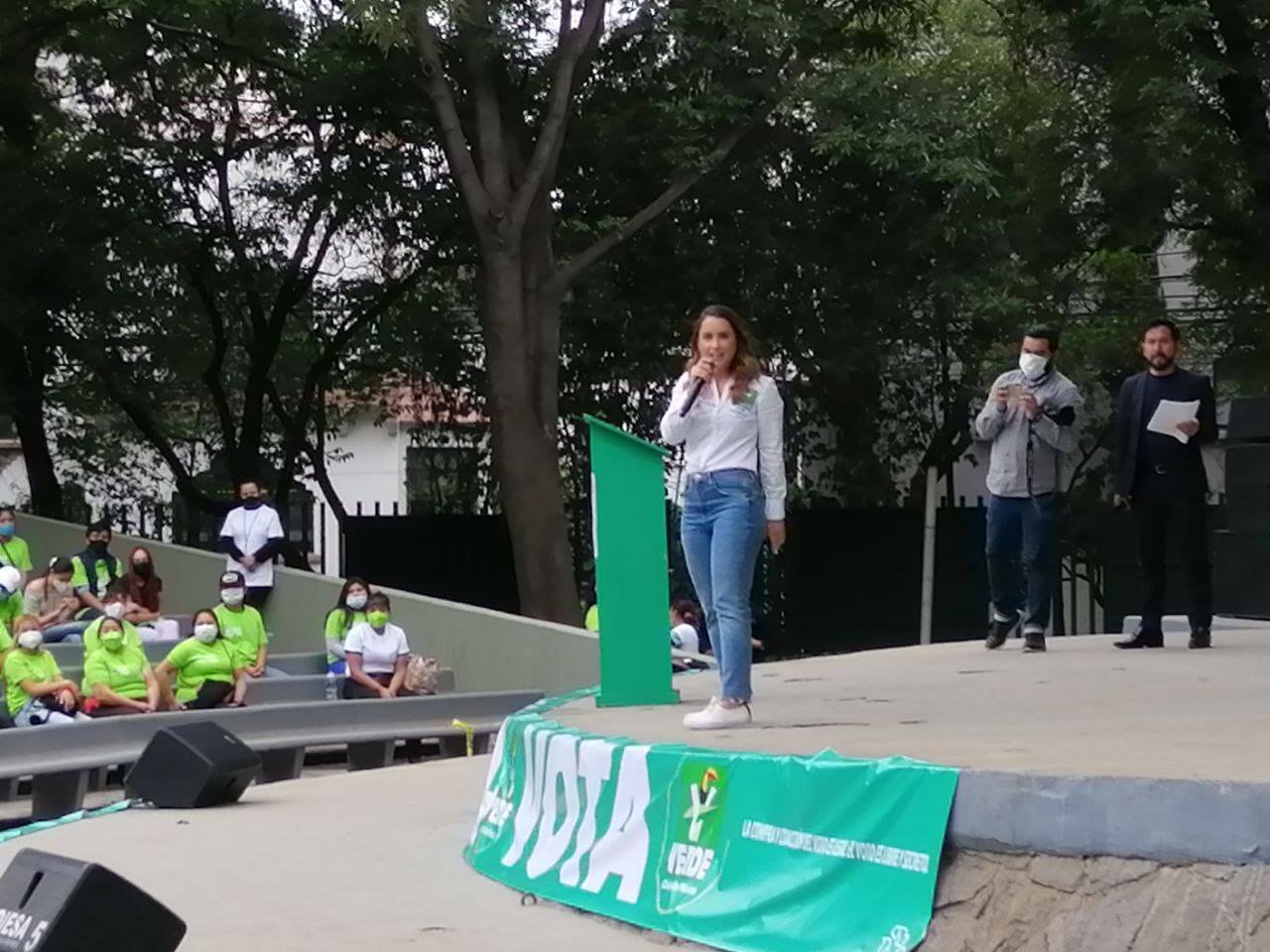 Candidata del Partido Verde propone castración química a violadores