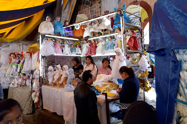 No vestir de huachicolero al Niño Dios, piden comerciantes de Texmelucan