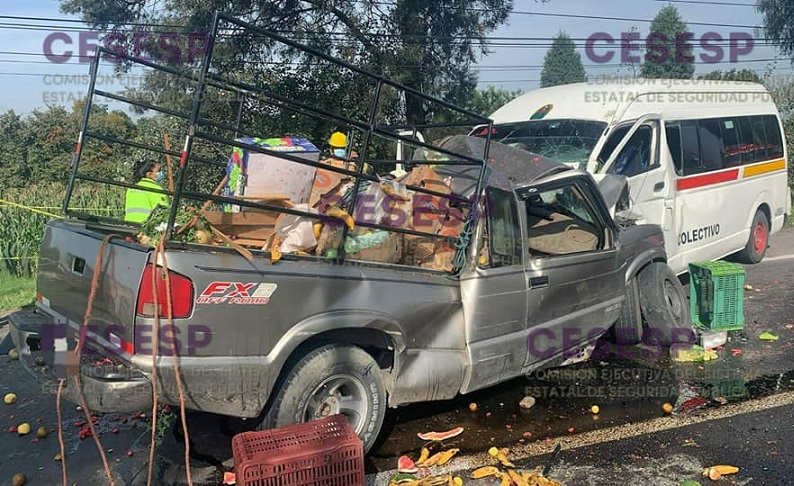 Deja un muerto choque en la Vía Corta Chiautempan-Puebla