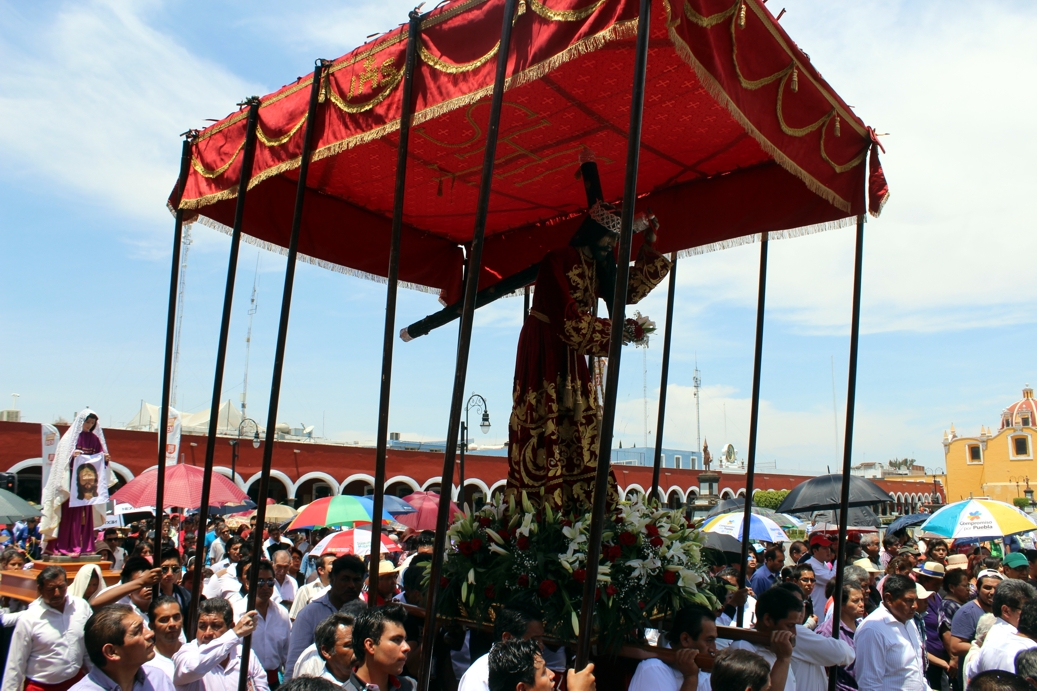 Participarán 2 mil católicos en representación del Viacrucis en Cholula