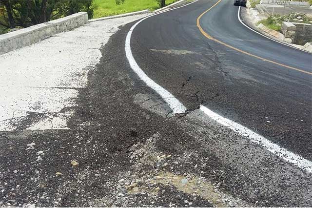 Edil de Pantepec atribuye a la naturaleza el deterioro de vialidad