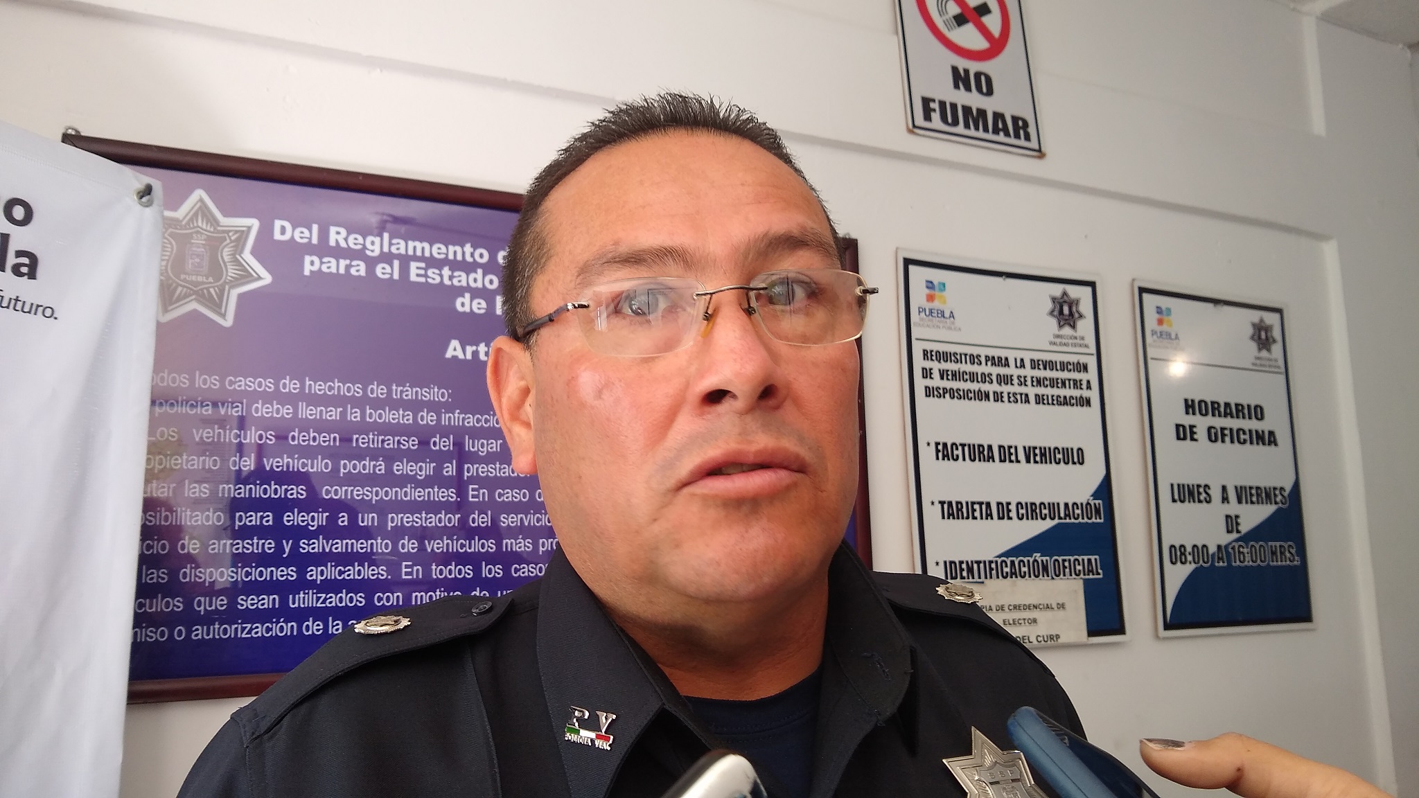 Tras denuncias, separan a 4 policías de Vialidad Estatal en Tehuacán