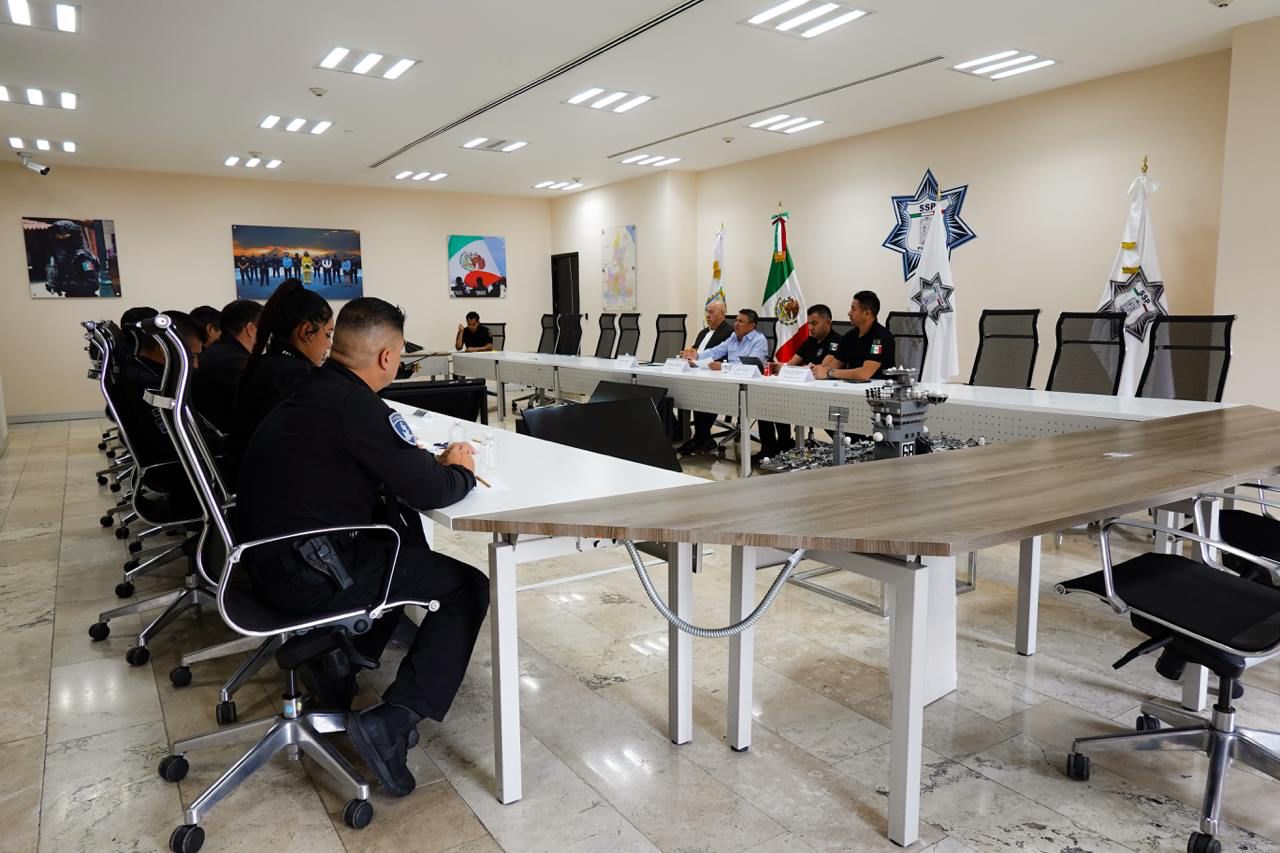 Realiza SSP mesa de trabajo para reforzar operativos regionales