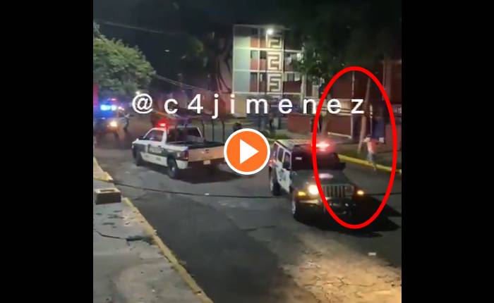 VIDEO: Policías de la CDMX balean a un hombre con un cuchillo