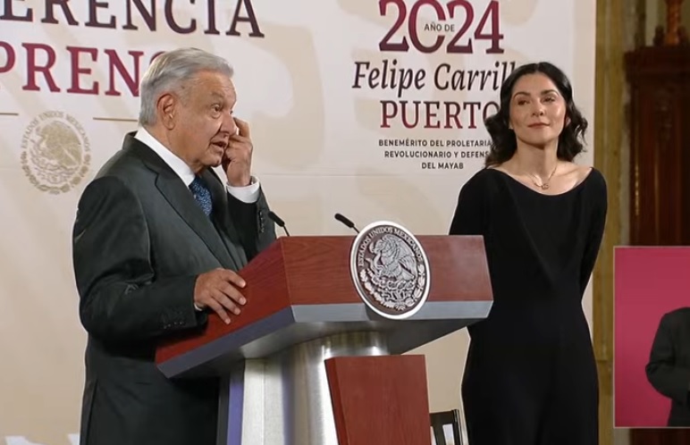 VIDEO Liz Vilchis no será candidata a la alcaldía de Puebla, señala AMLO