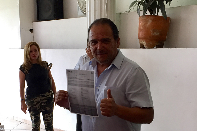 Acusa Villarroel que lo abandonaron en defensa del voto, en Atlixco