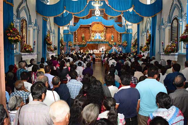 Celebran a la Virgen de la Natividad en el municipio de Nauzontla