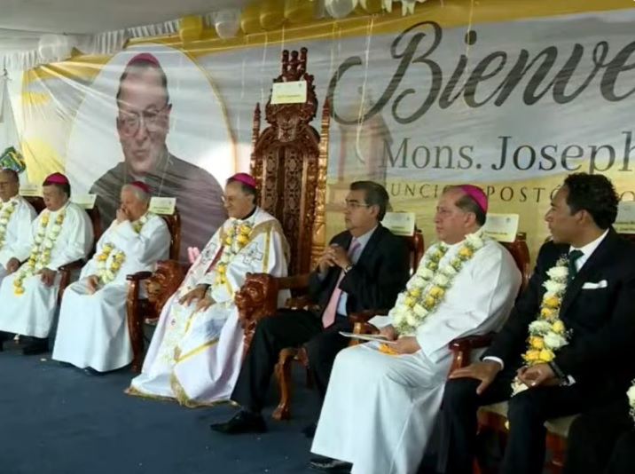 Nuncio Apostólico visita Tepeaca; Céspedes reconoce papel de la Iglesia