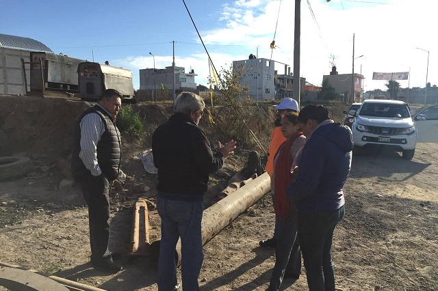 Visita Soraya Córdova colonias del norte de la capital de Puebla