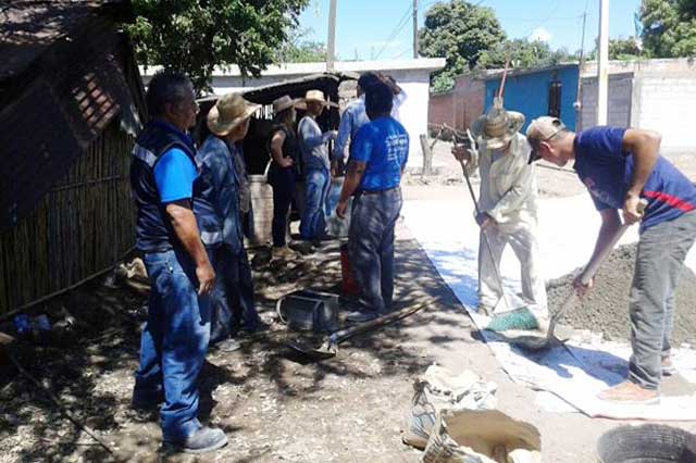 Inicia programa de autoconstrucción de viviendas en Buena Vista