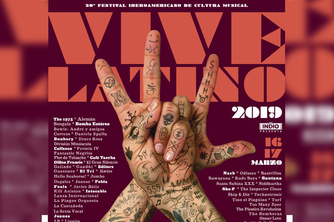 Publican por error cartel oficial del Vive Latino 2019