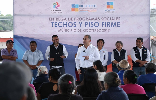 Más poblaciones de Xicotepec tienen viviendas dignas