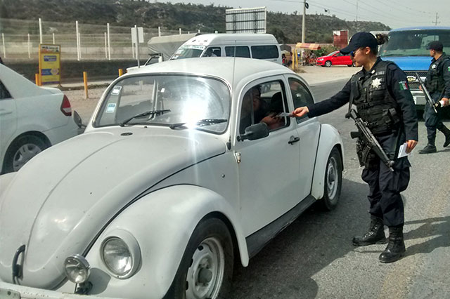 Aumentan vehículos robados en la región de Tehuacán