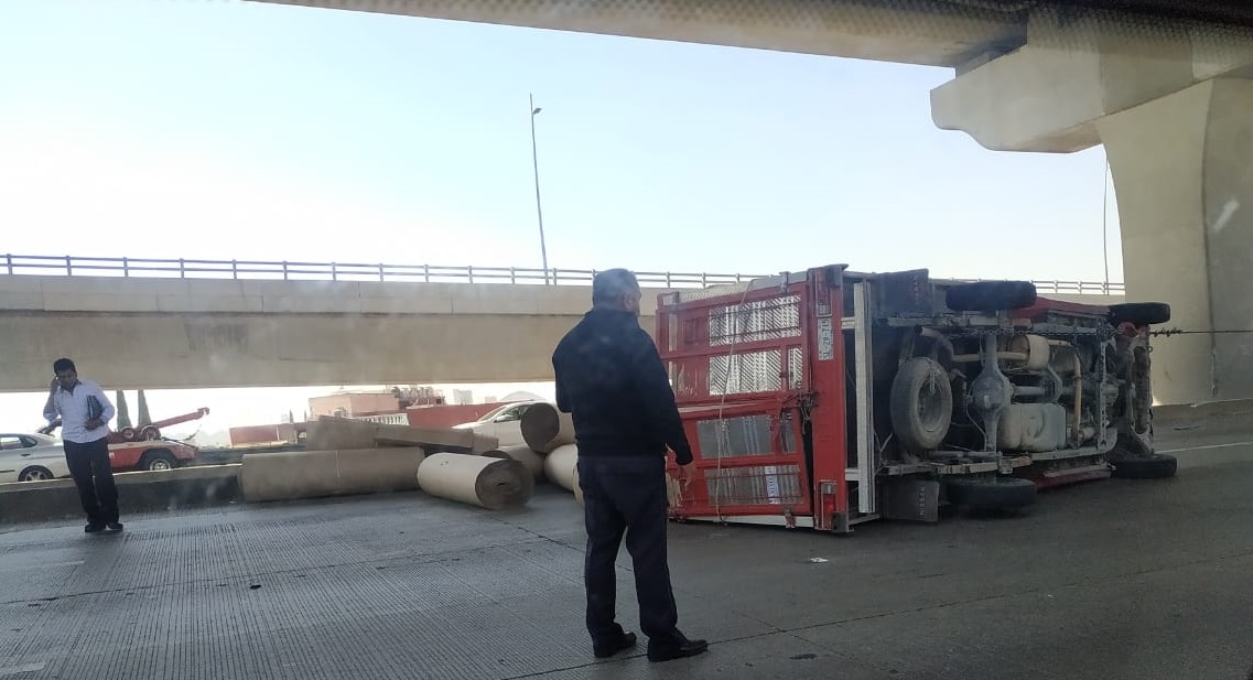 Accidentes en la México-Puebla, uno en la VW y otro en Villa Frontera